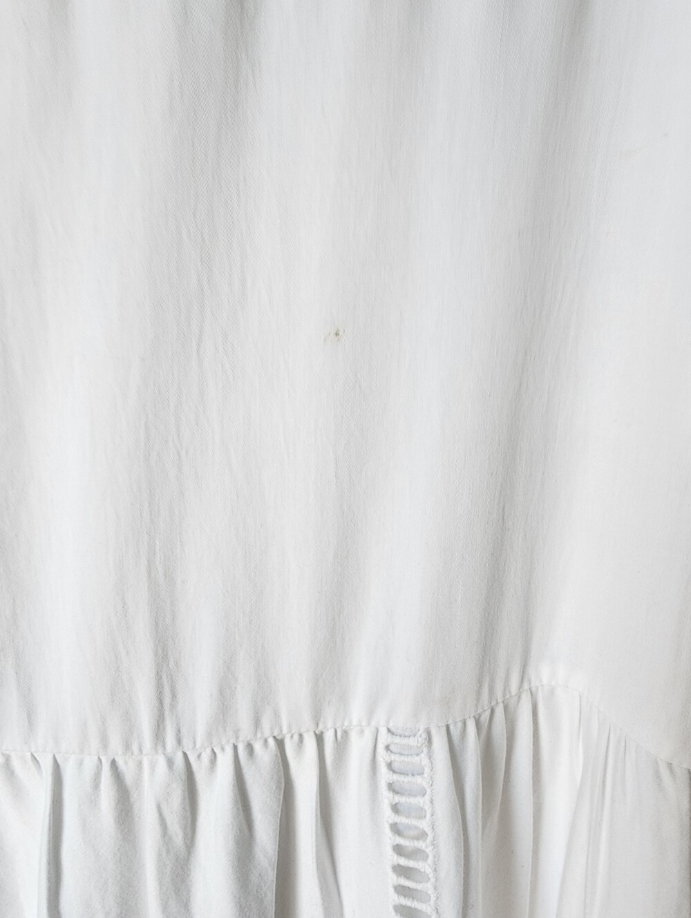 The Kooples Broderie Anglaise Eyelet Embroidered Cotton Maxi Size 1 Small White - Picture 12 of 16